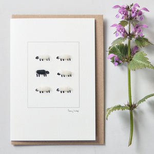 Black Sheep of the Family greetings card