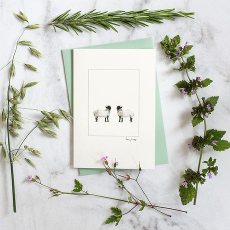 Norfolk Horn Sheep card