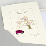 Sheep Thank You greetings card
