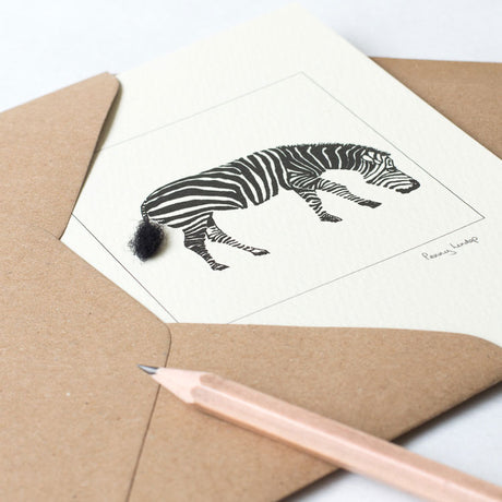 Zebra card