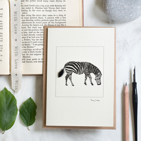Zebra card