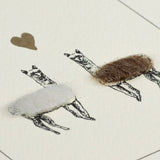 Alpacas & Heart card