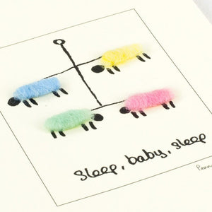 New Baby Mobile greetings card