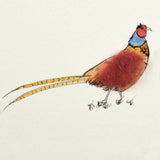 Pheasant greeetings card