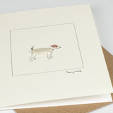 Jack Russell greetings card