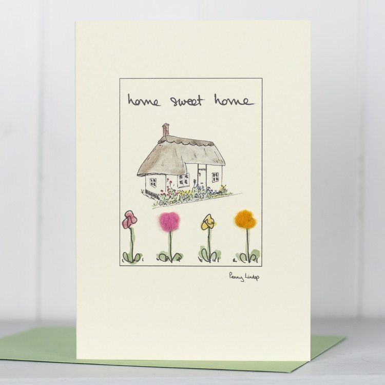 New Home greetings card