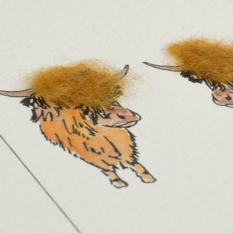 Highland Cows card