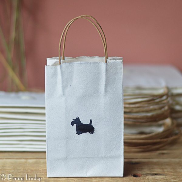 Scottie Dog Gift Bag