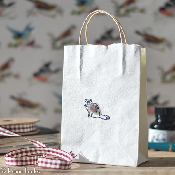 Cat Gift Bag, in 2 sizes