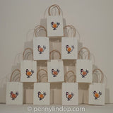Chicken Gift Bags- Pack of 6 tiny bags