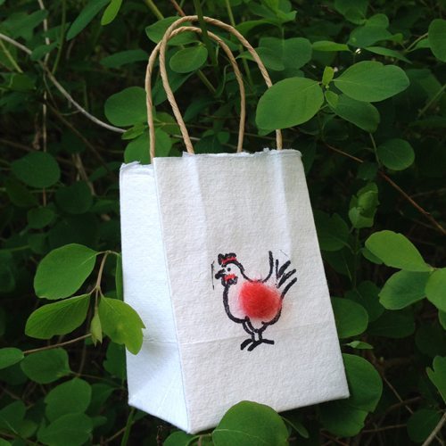 Chicken Gift Bags- Pack of 6 tiny bags