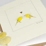 Yellow Wagtails Card