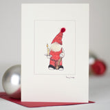 Gnome Christmas card