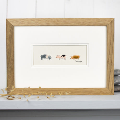 Pig Breeds bespoke Print