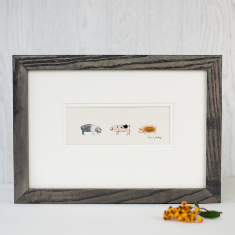 Pig Breeds bespoke Print